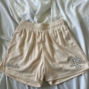 Inaka Power Beige Athletic Shorts